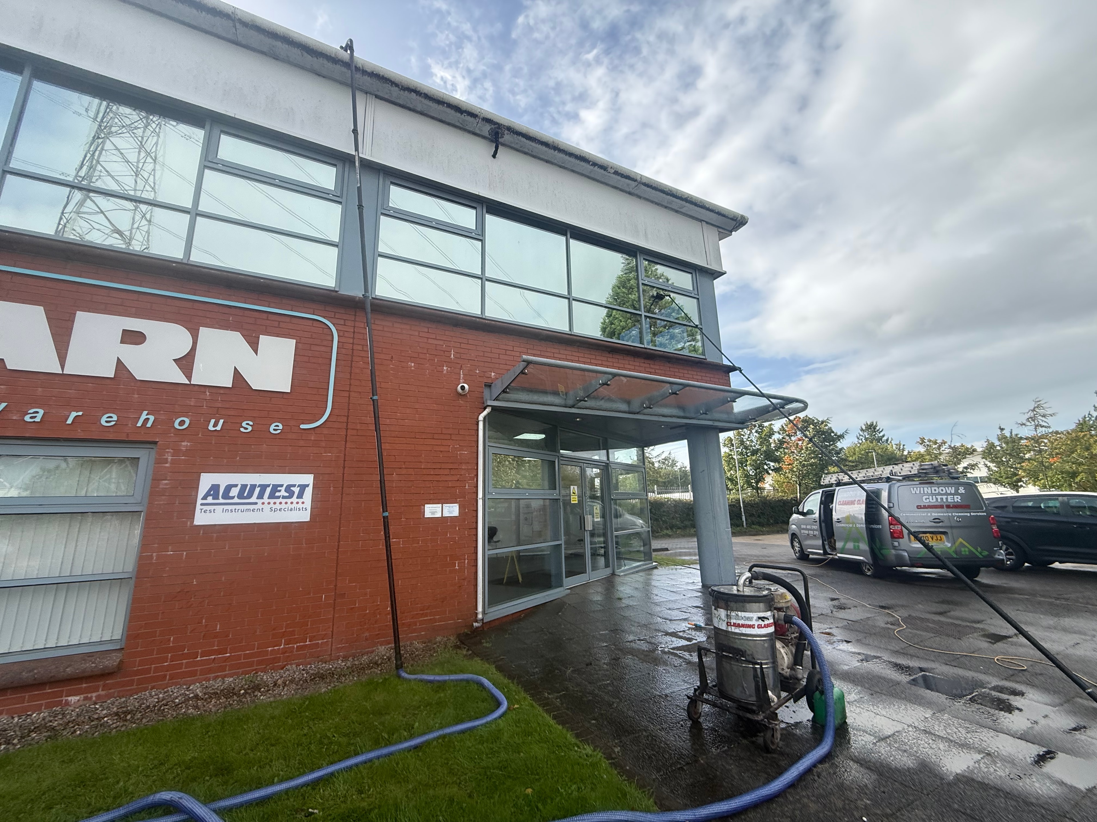 Commercial Gutter Clean, Window & Canopy Clean — Hillington