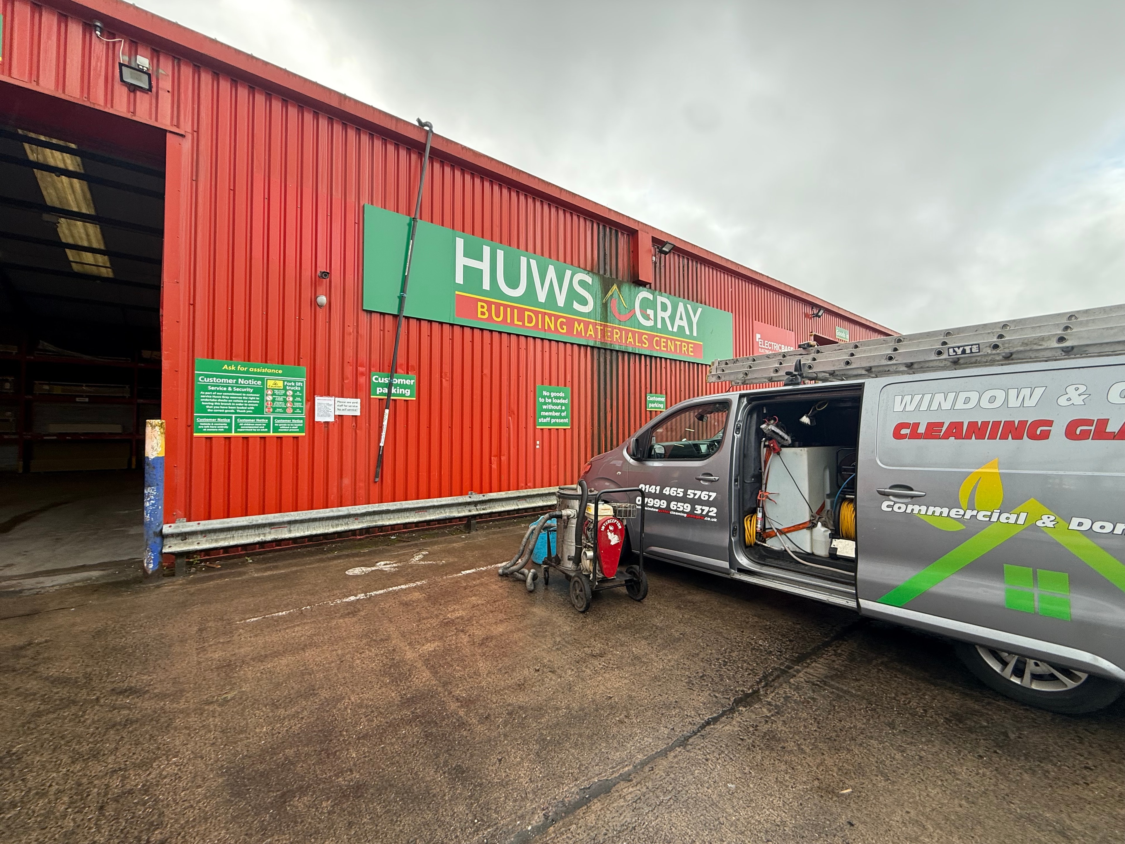 Commercial Gutter Clean — Huws Gray Building Materials Centre