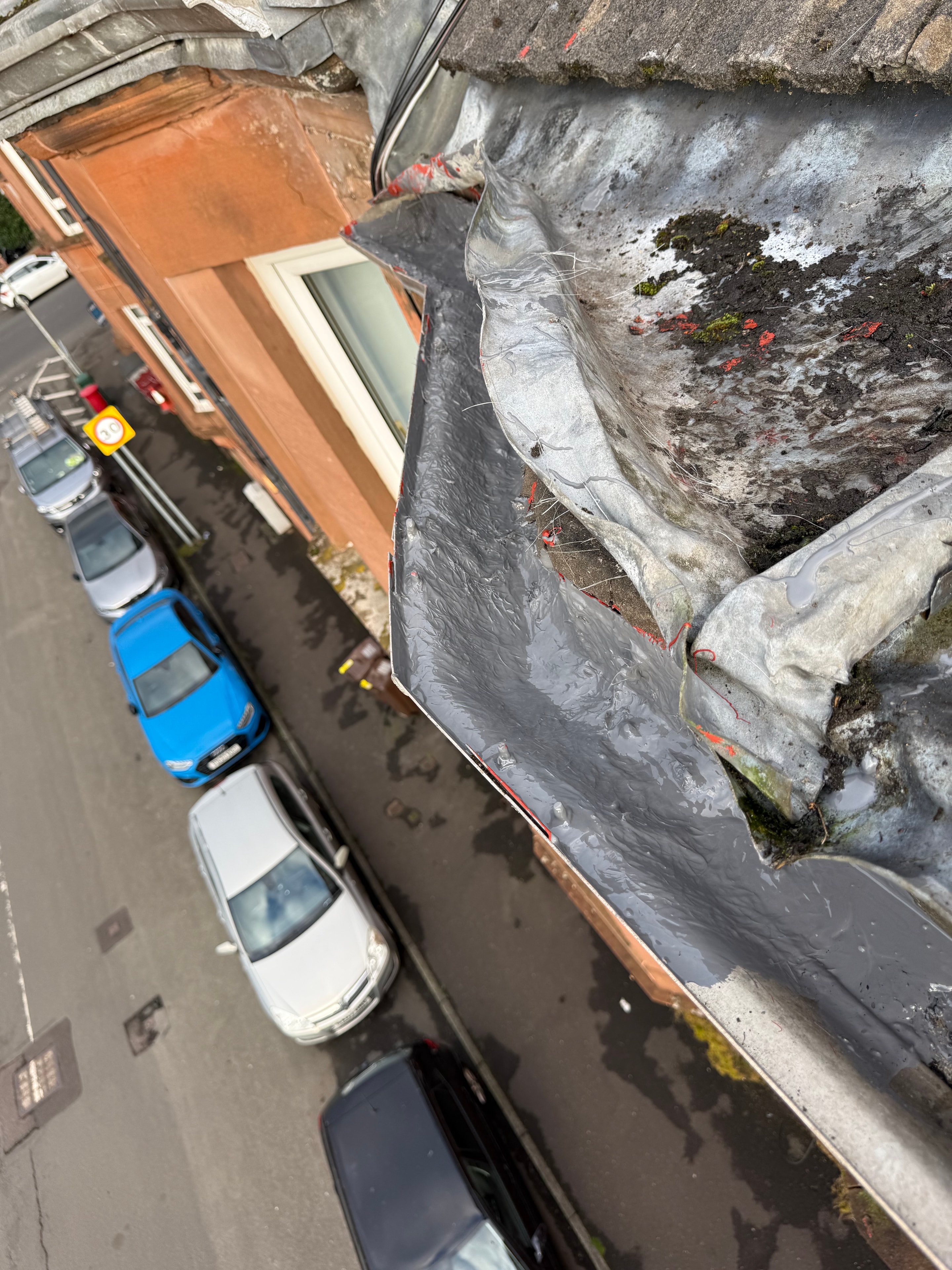 Gutter Repair — Liquid Plastic Sealing, Old Kilpatrick