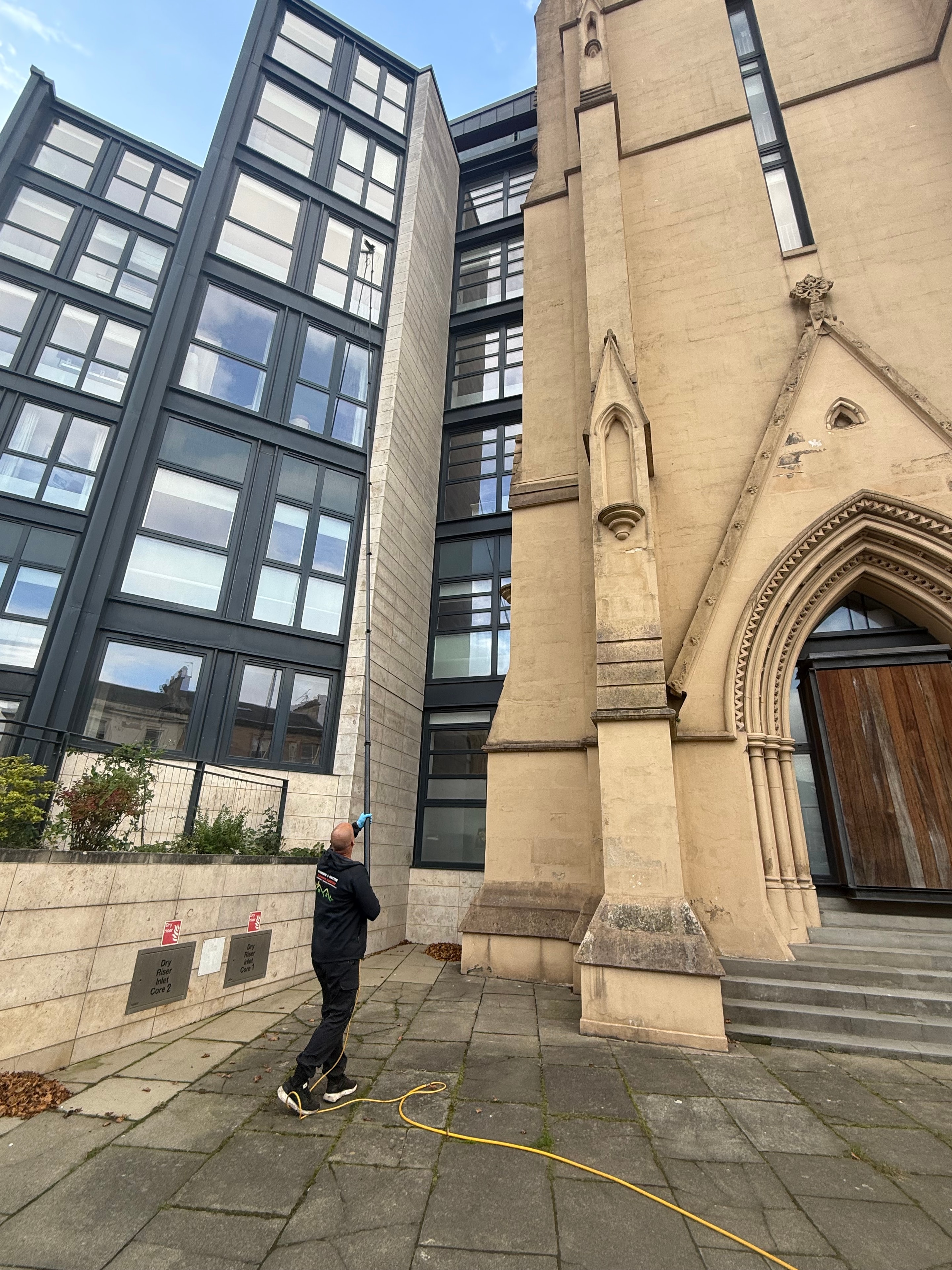 Professional window cleaning