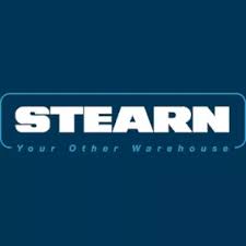 Logo with the word 'STEARN' and tagline 'Your Other Warehouse'.